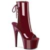 Pleaser - ADORE1018 Bottes de plateforme - Bordeaux rouge Product image